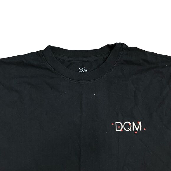 DQM Dave’s Quality Meat Skate T Shirt Mens S Black NYC Spellout Made In USA - Picture 7 of 7